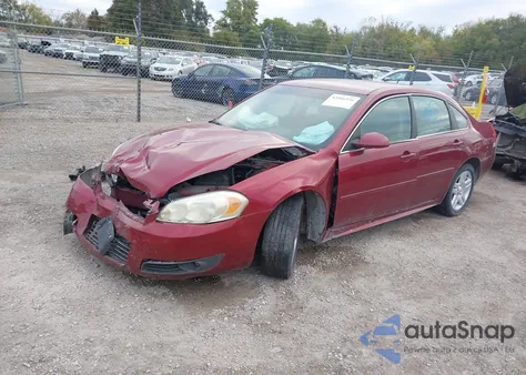 2011 Chevrolet Impala Lt from USA, damaged, VIN 2G1WB5EK3B1204934